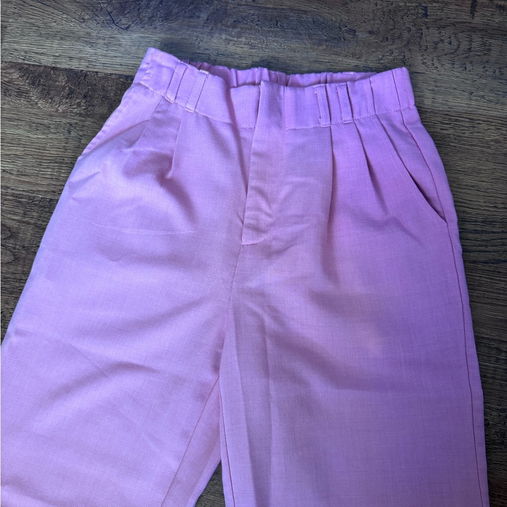 Lulus high-waisted wide leg pants - pink - Picture 3 of 4